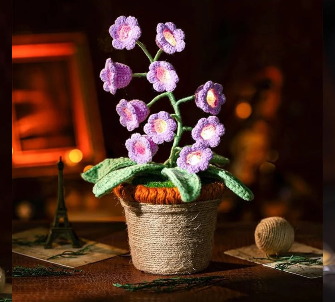 Handmade Crochet Glow Flower
