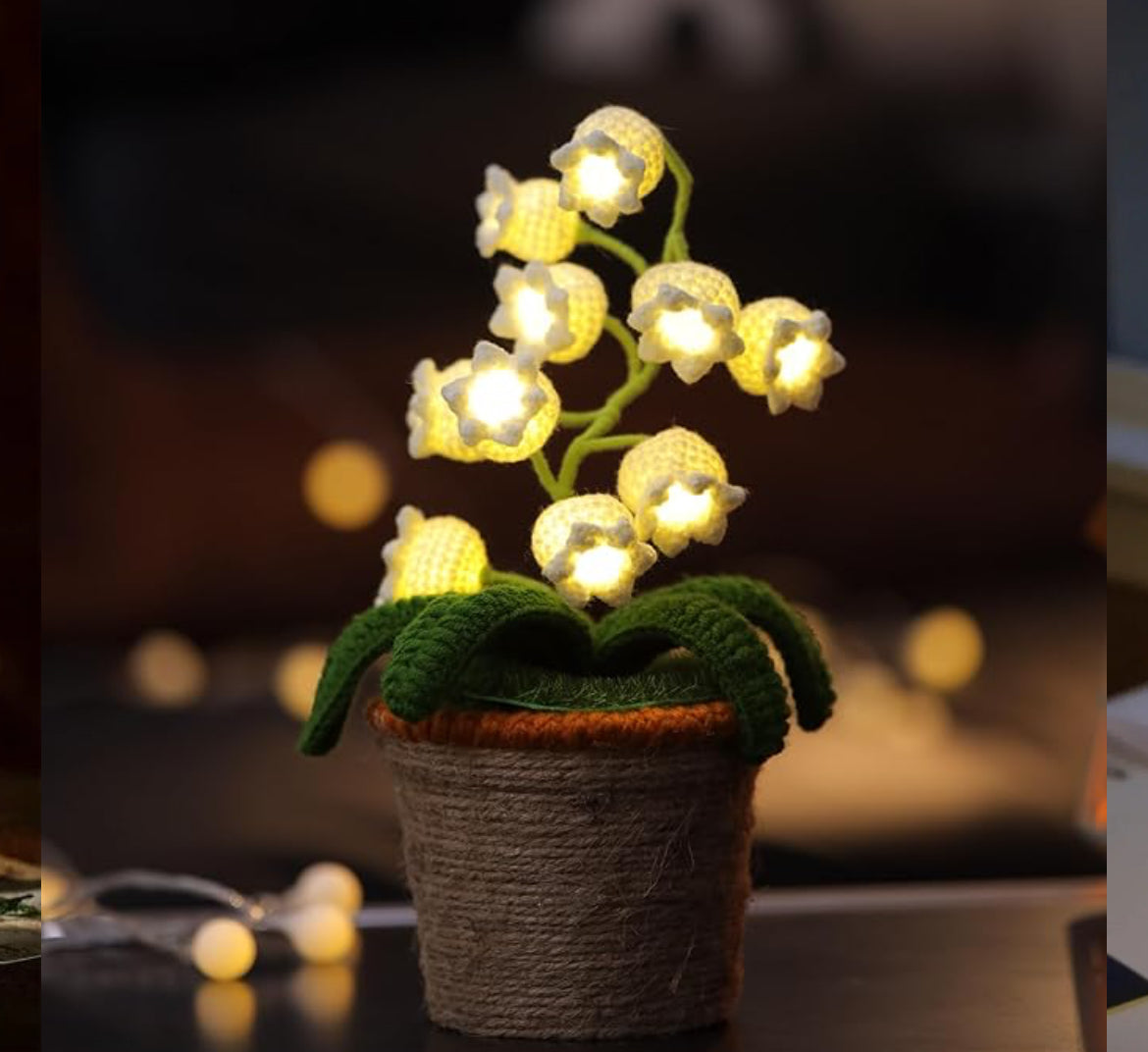 Handmade Crochet Glow Flower